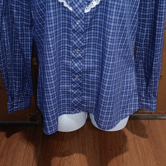 VINTAGE KARMAN WESTERN Button front shirt... #5554 - Picture 5 of 7